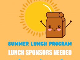 Summer Lunch Sponsor Needed