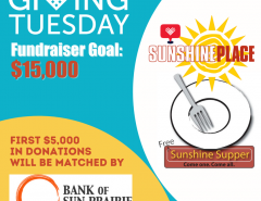 Sunshine Place Giving Tuesday